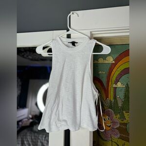White halter tank